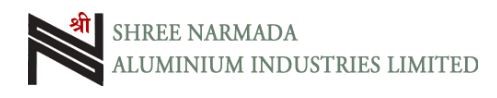 SHREE NARMADA ALUMINIUM INDUSTRIES LIMITED